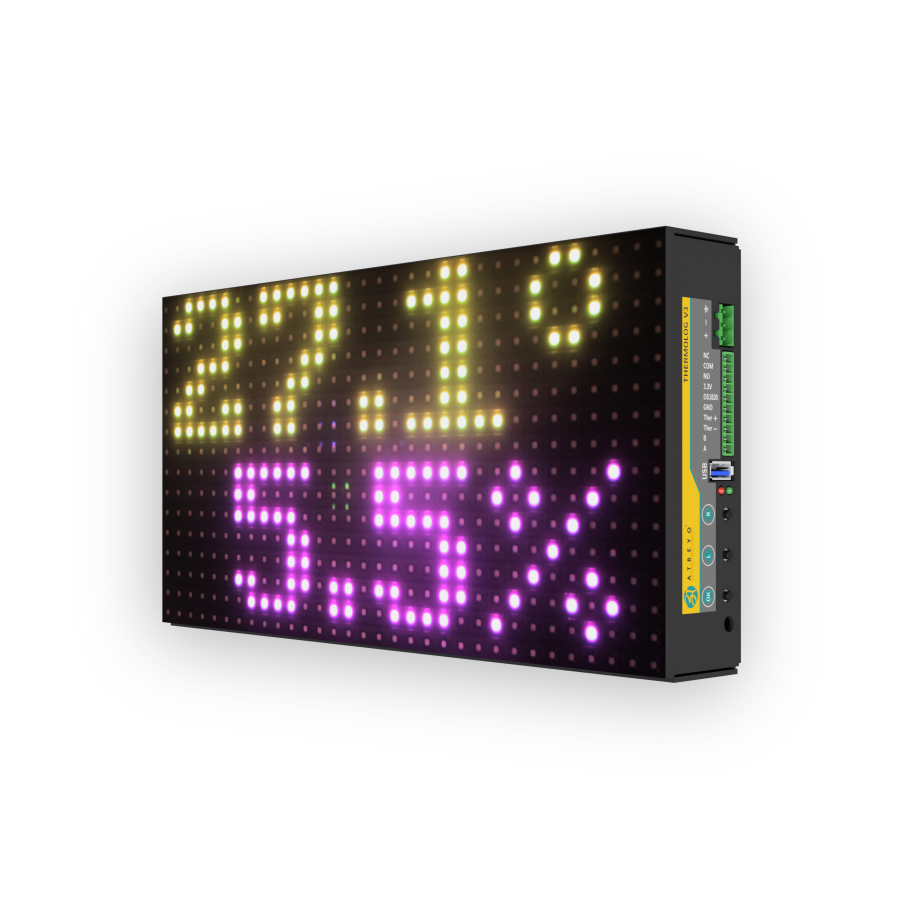 Temperature Logger with big display Thermolog V3-TH