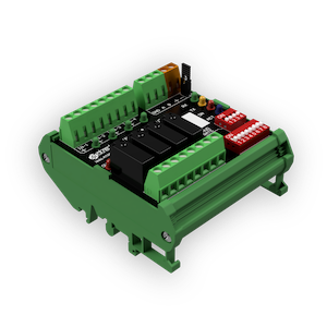 Output expander with Modbus RTU interface AMB-4I-4O