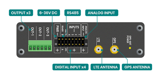 AG-1115 back panel