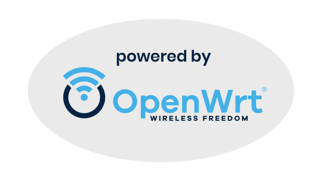 Powered by OpenWRT
