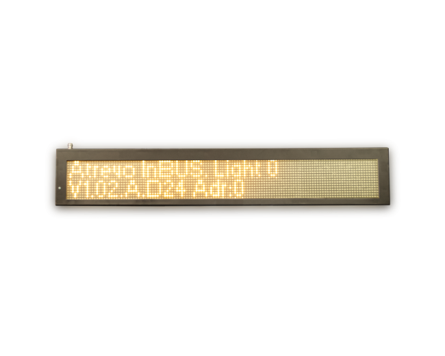 In bus passenger information display – inside ABD-96