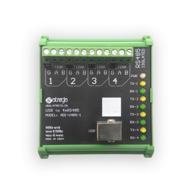 ADI-U4RS-1 USB to 4x RS485