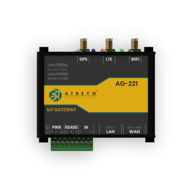 Dual LAN cellular IoT gateway AG-221