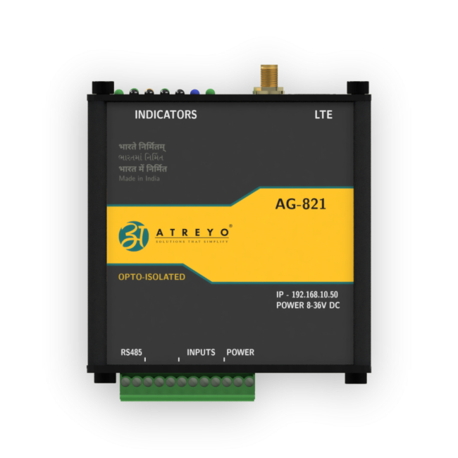 Modbus RTU gateway with LTE and GSM AG-821