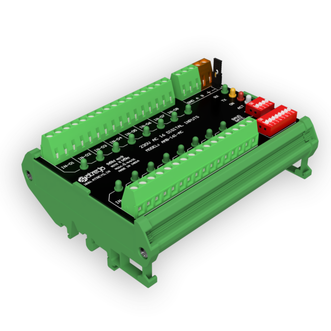 Input Extender with Modbus RTU AMB-16I-AC