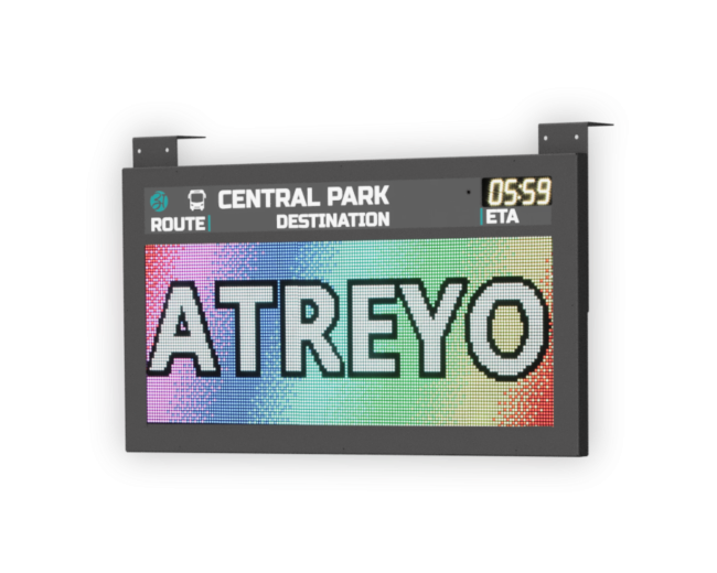 4 line Passenger Information Display APIS-160-4M